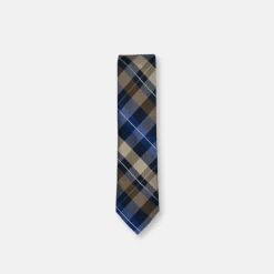 New Edition Fashion Bach Slim Plaid Tie> Ties