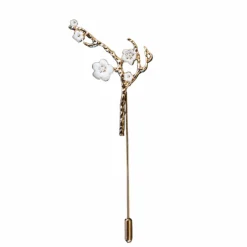 New Edition Fashion Baines Floral Lapel Pin> Lapel Pins