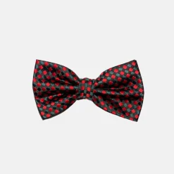 New Edition Fashion Baker Checkered Bow Tie> Ties