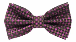 New Edition Fashion Baker Checkered Bow Tie> Ties