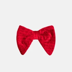 New Edition Fashion Barman Long Velvet Bow Tie> Ties