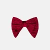 New Edition Fashion Barman Long Velvet Bow Tie> Ties