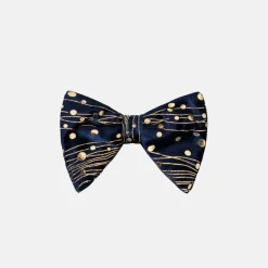 New Edition Fashion Barnaby Long Velvet Bow Tie> Ties