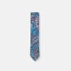 New Edition Fashion Belarmino Skinny Flower Print Tie> Ties