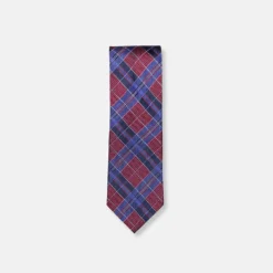 New Edition Fashion Blake Plaid Silk Tie> Ties