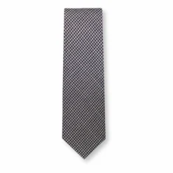 New Edition Fashion Bronko Slim Checkered Tie> Ties