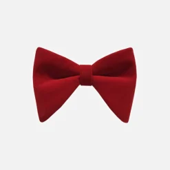 New Edition Fashion Bryant Long Velvet Bow Tie> Bow Ties