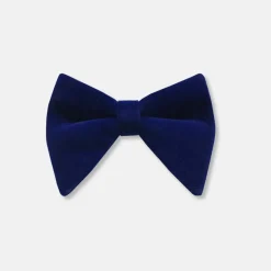 New Edition Fashion Bryant Long Velvet Bow Tie> Bow Ties