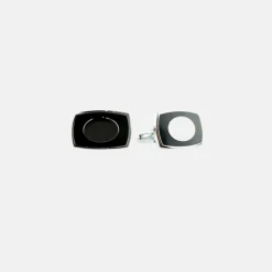 New Edition Fashion Callan Rectangle Two Tone Cuff Links> Cufflinks