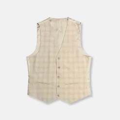 New Edition Fashion Carson Plaid Vested Suit><noscript><img width=