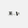 New Edition Fashion Corture Square Crystal Cuff Links> Cufflinks