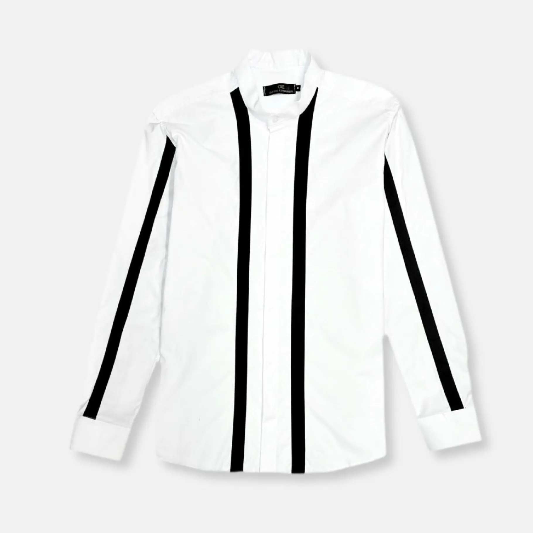 New Edition Fashion Daffin Banded Collar Shirt> Dress Shirts