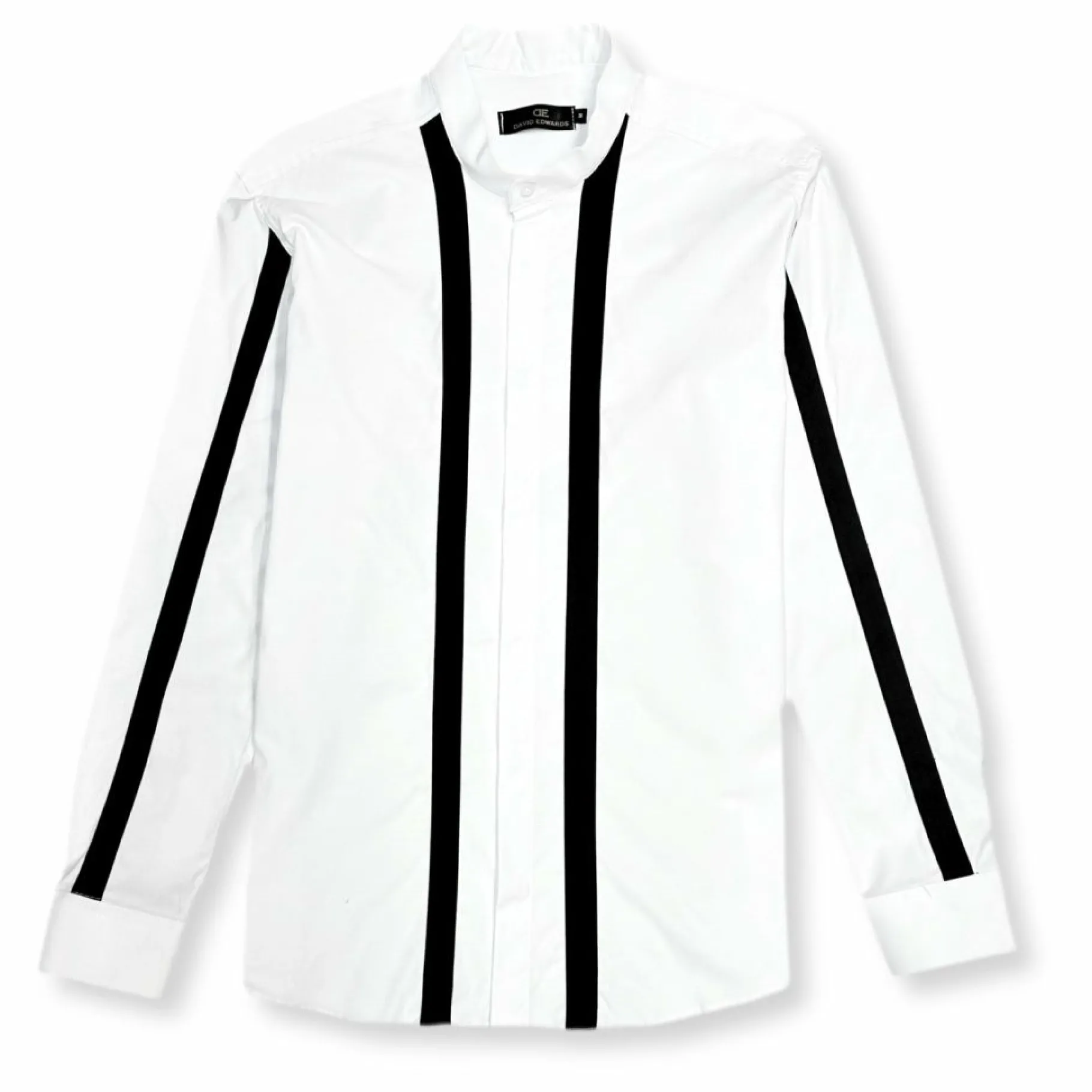 New Edition Fashion Daffin Banded Collar Shirt> Dress Shirts