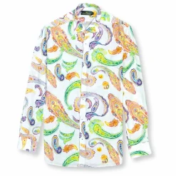 New Edition Fashion Daffron Roll Tab Linen Shirt> Button Downs