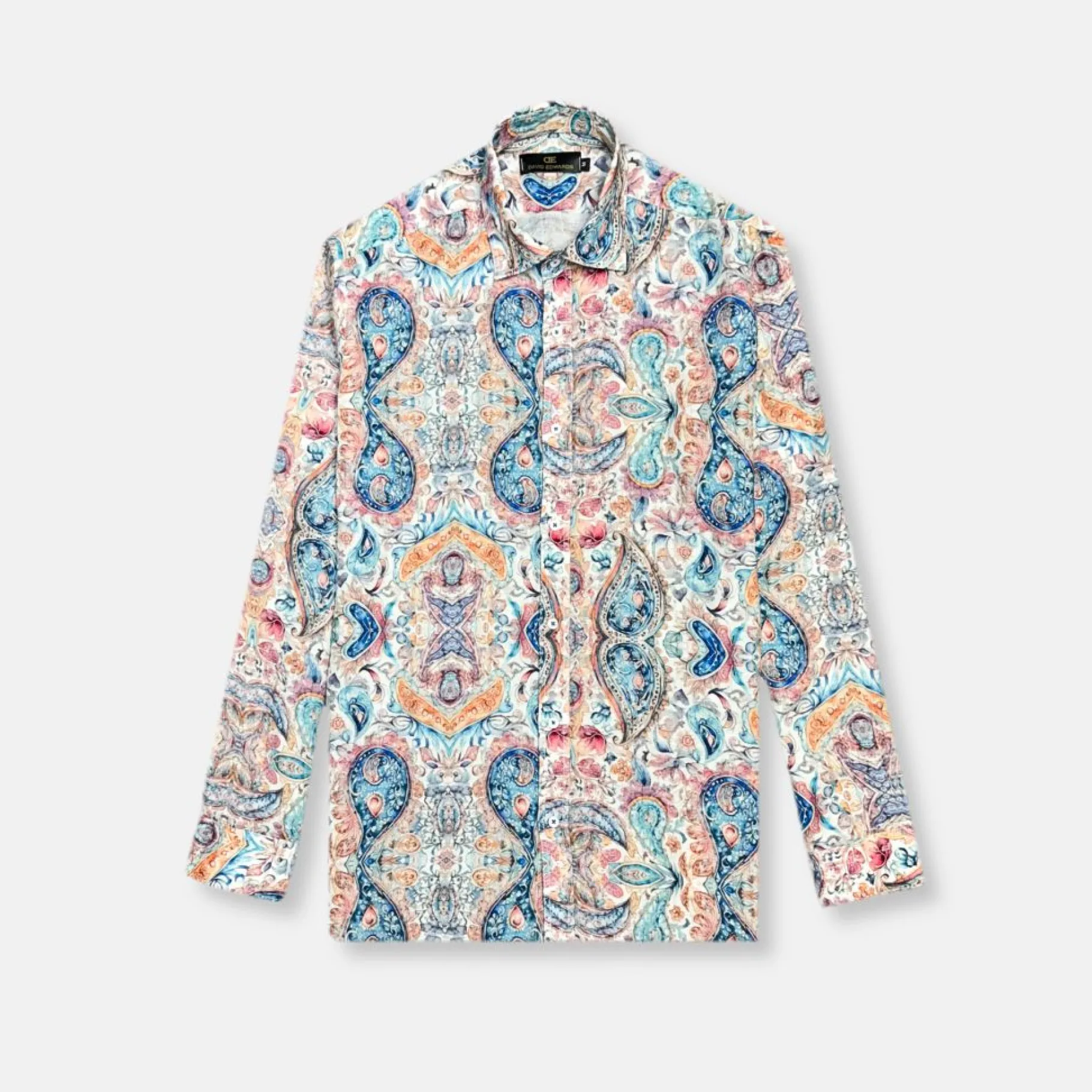 New Edition Fashion Dahler Roll Tab Linen Shirt> Button Downs