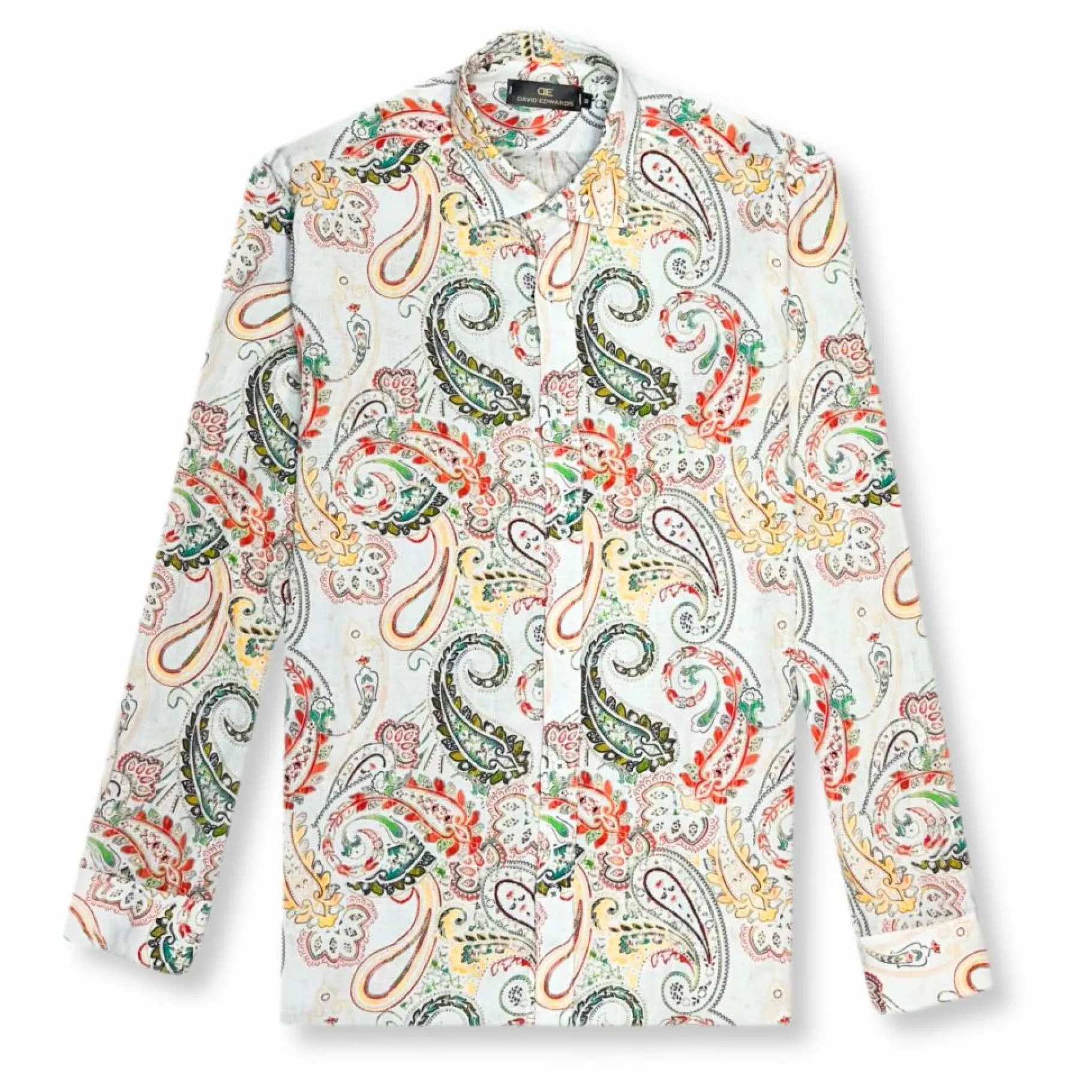 New Edition Fashion Daines Roll Tab Linen Shirt> Button Downs