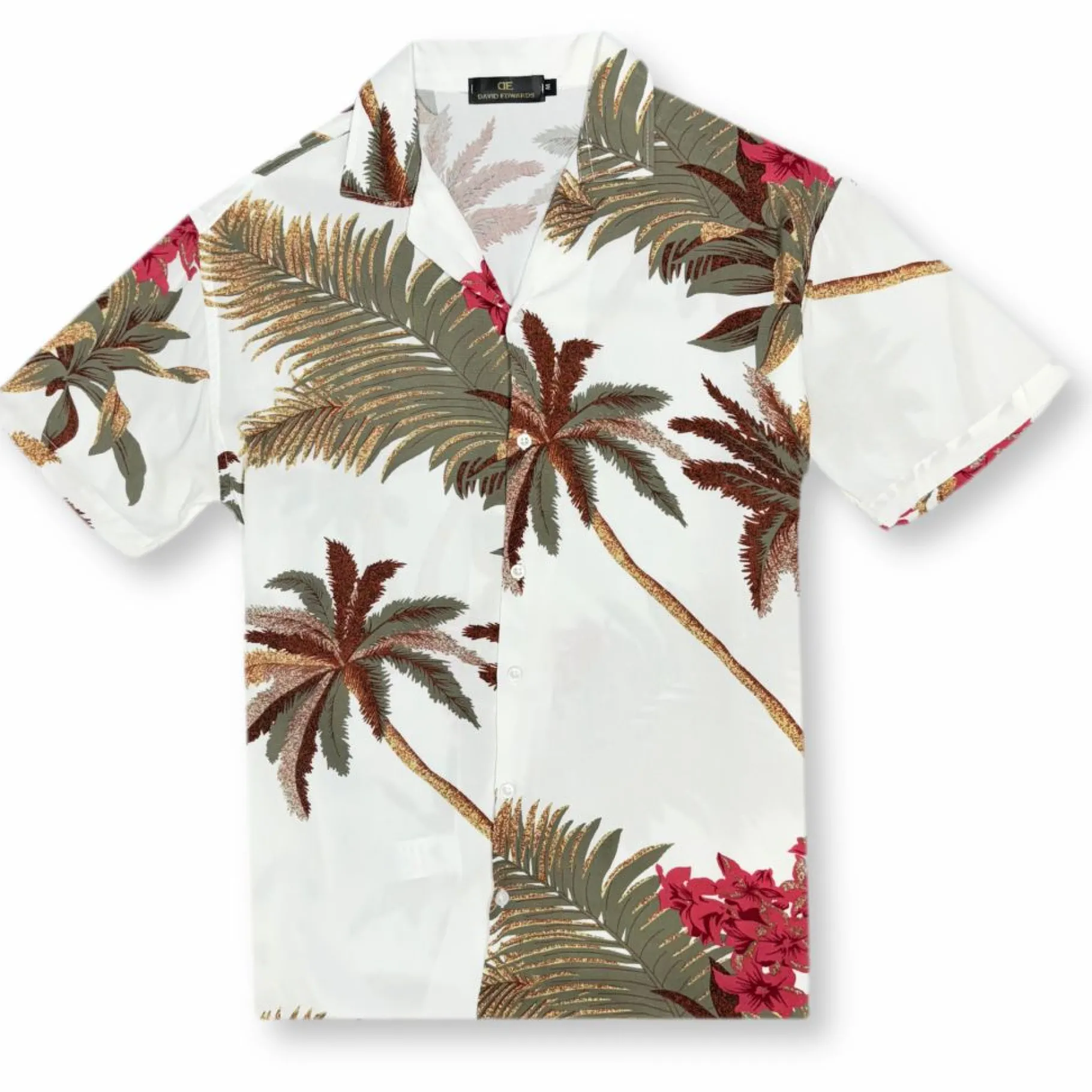 New Edition Fashion Dalberg Tropical Resort Revere Collar Shirt> Button Downs