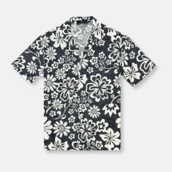 New Edition Fashion Damron Tropical Resort Revere Collar Shirt> Button Downs