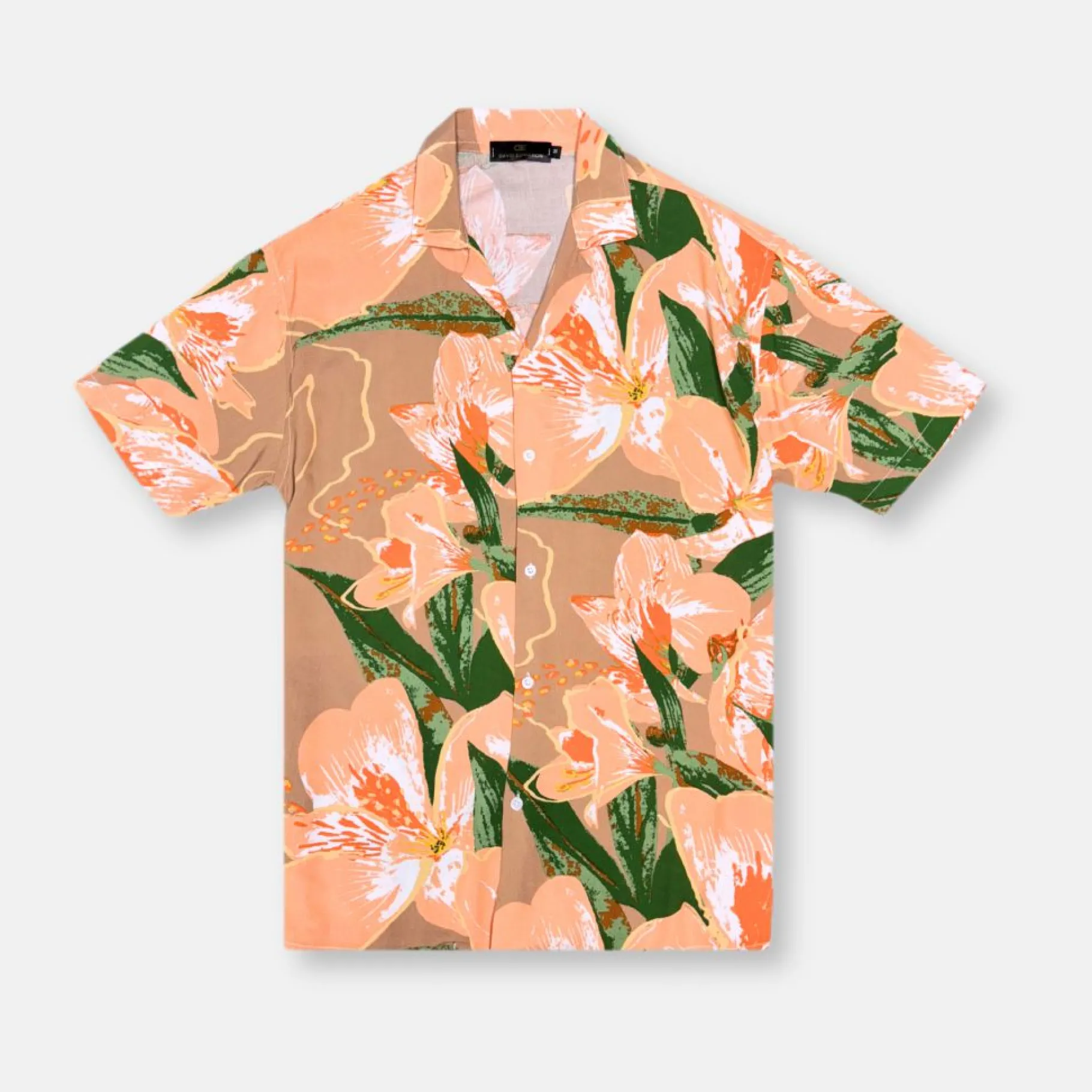 New Edition Fashion Danforth Tropical Resort Revere Collar Shirt> Button Downs