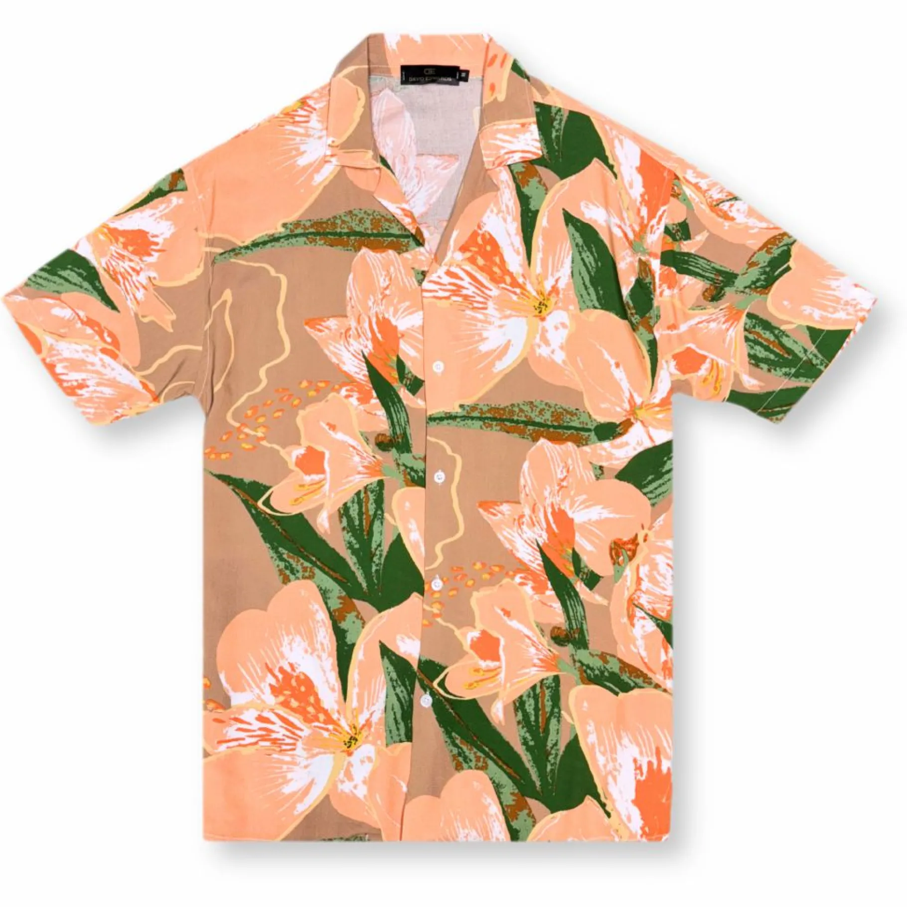 New Edition Fashion Danforth Tropical Resort Revere Collar Shirt> Button Downs