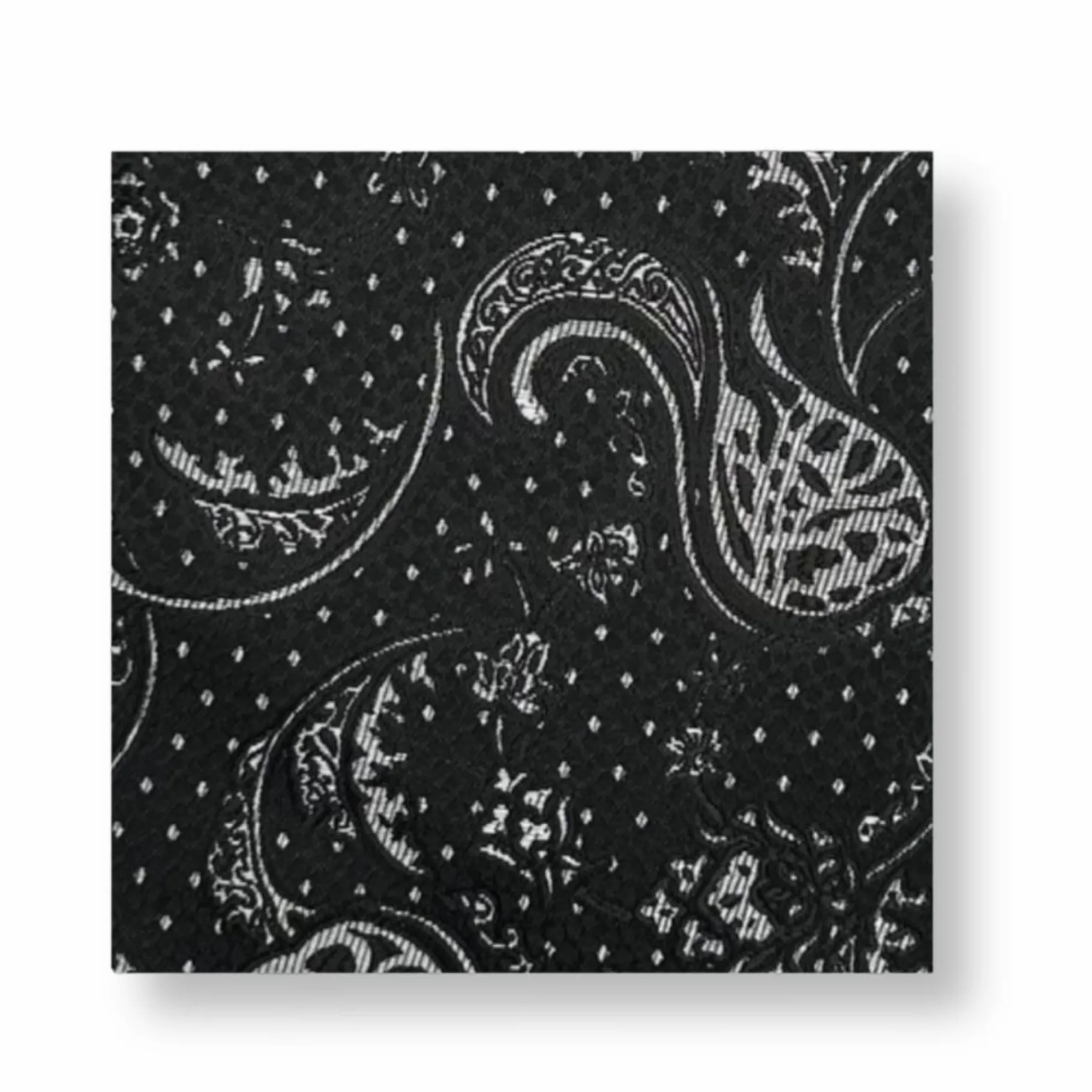 New Edition Fashion Danner Paisley Pocket Square> Pocket Squares
