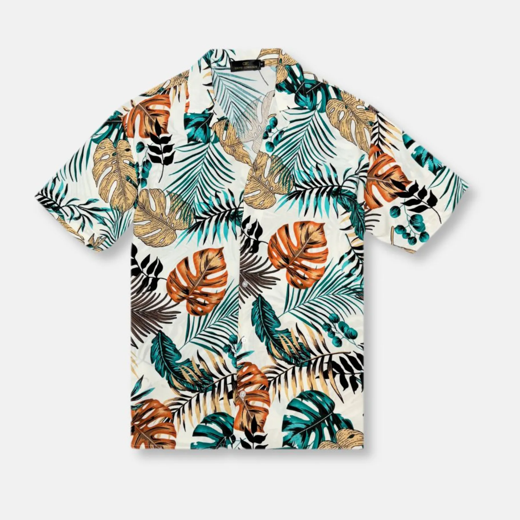 New Edition Fashion Danon Tropical Resort Revere Collar Shirt> Button Downs