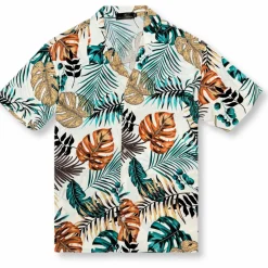 New Edition Fashion Danon Tropical Resort Revere Collar Shirt> Button Downs
