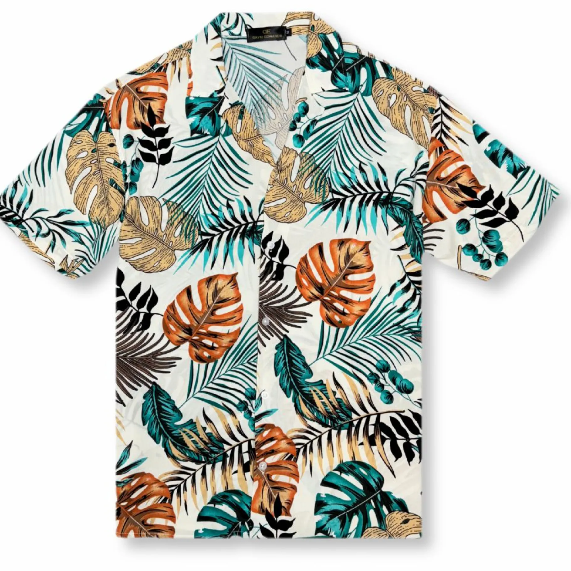 New Edition Fashion Danon Tropical Resort Revere Collar Shirt> Button Downs