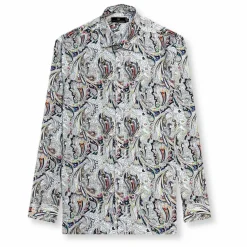 New Edition Fashion Danson Roll Tab Linen Shirt> Button Downs