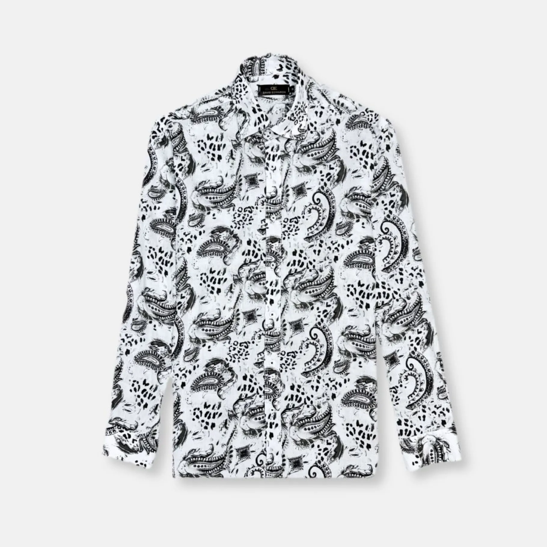 New Edition Fashion Dantin Roll Tab Linen Shirt> Button Downs