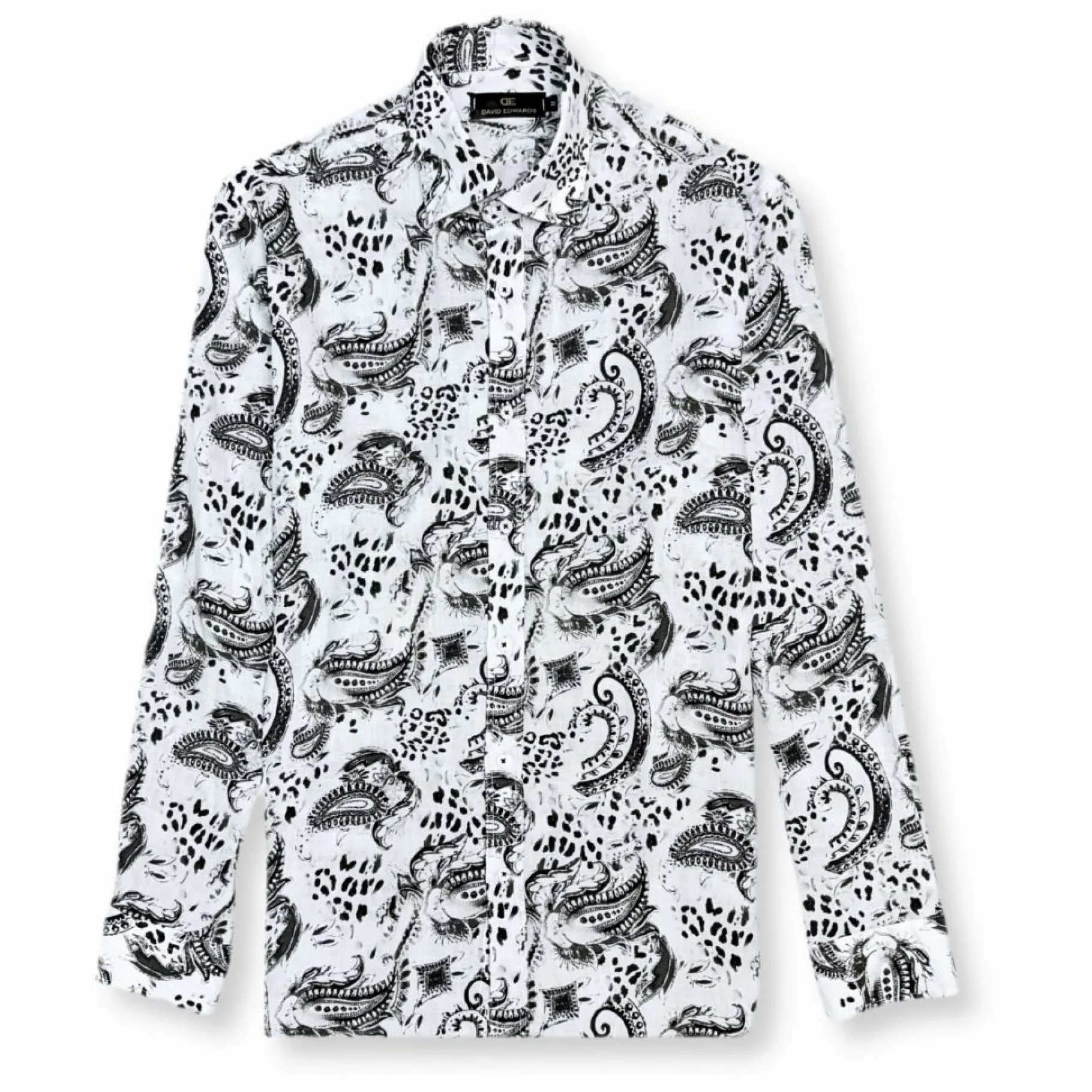 New Edition Fashion Dantin Roll Tab Linen Shirt> Button Downs