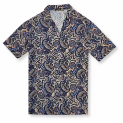 New Edition Fashion Dargan Tropical Resort Revere Collar Shirt> Button Downs