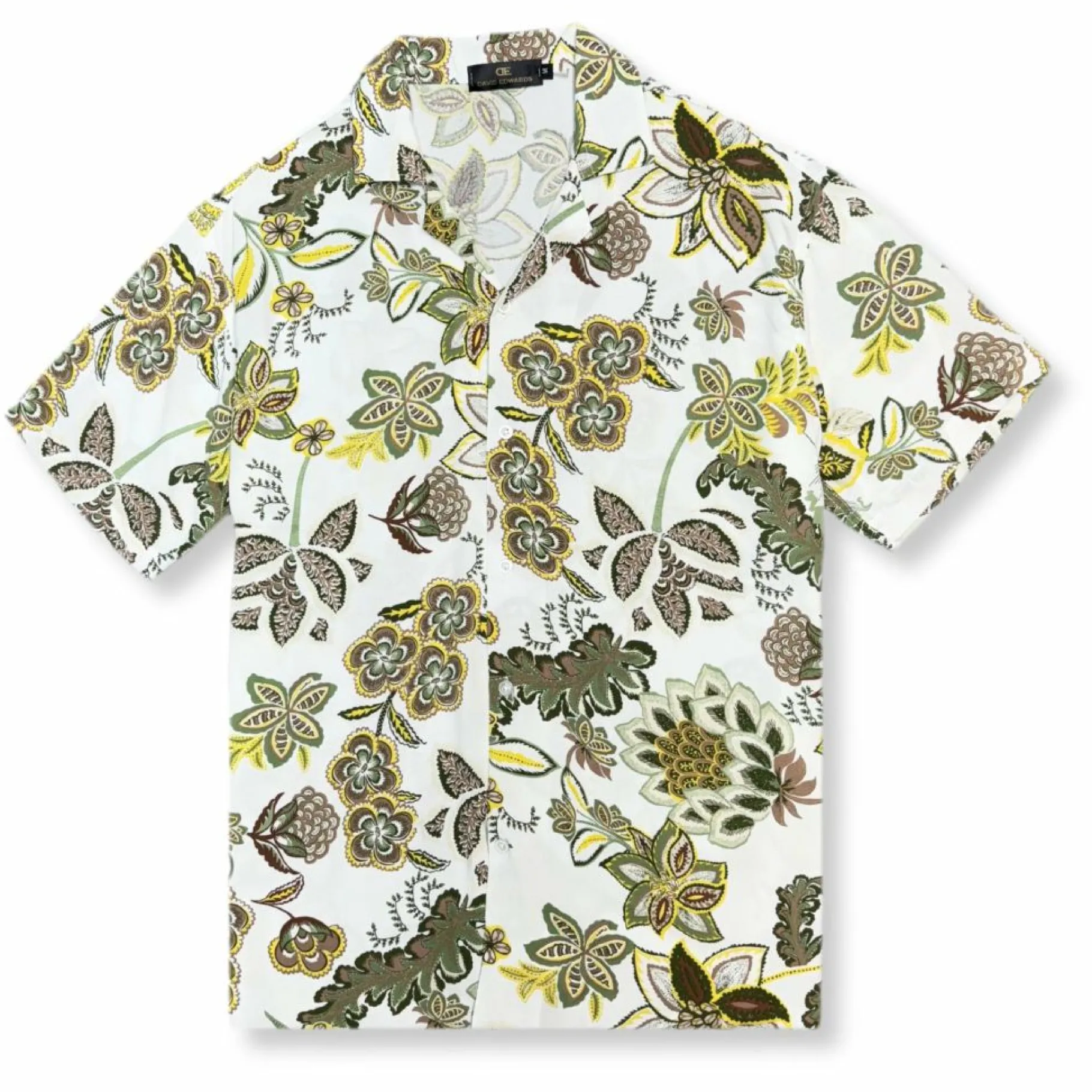 New Edition Fashion Darland Tropical Revere Collar Shirt> Button Downs