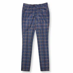 New Edition Fashion Darner Plaid Double Breasted Suit><noscript><img width=