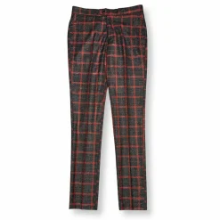 New Edition Fashion Darner Plaid Double Breasted Suit><noscript><img width=