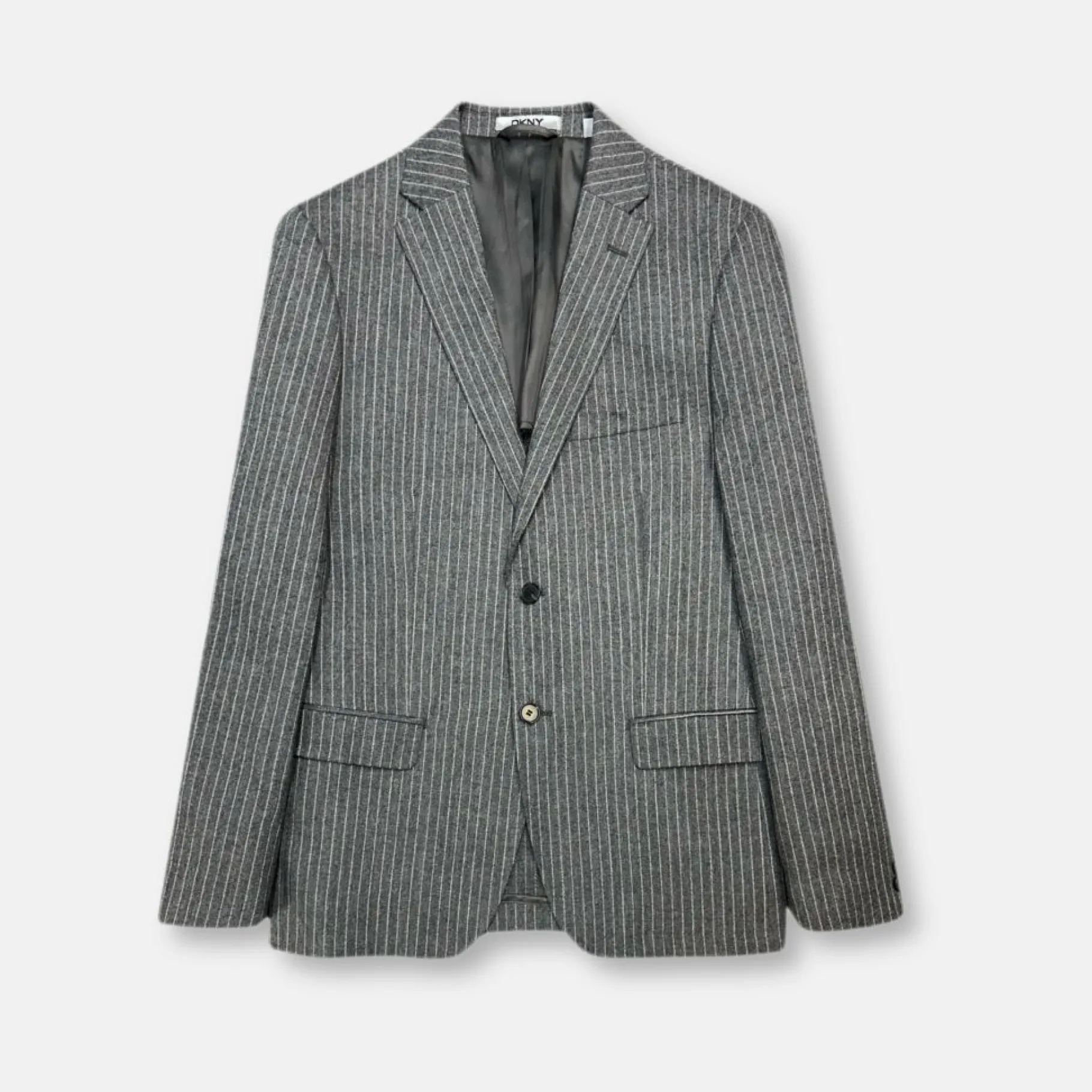 New Edition Fashion Daspin Pinstriped Wool Suit> Suits