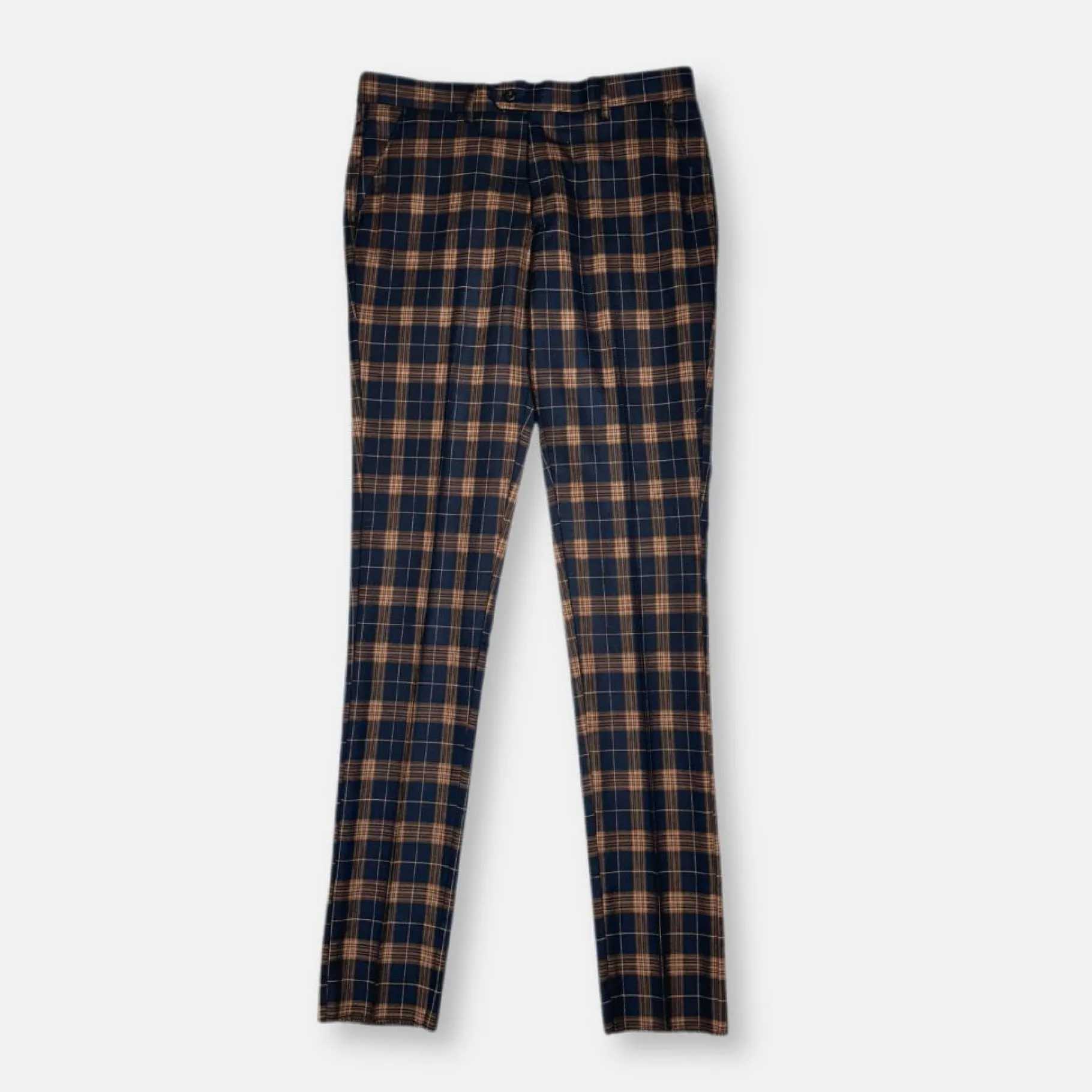 New Edition Fashion Dattoli Plaid Double Breasted Suit> Suits