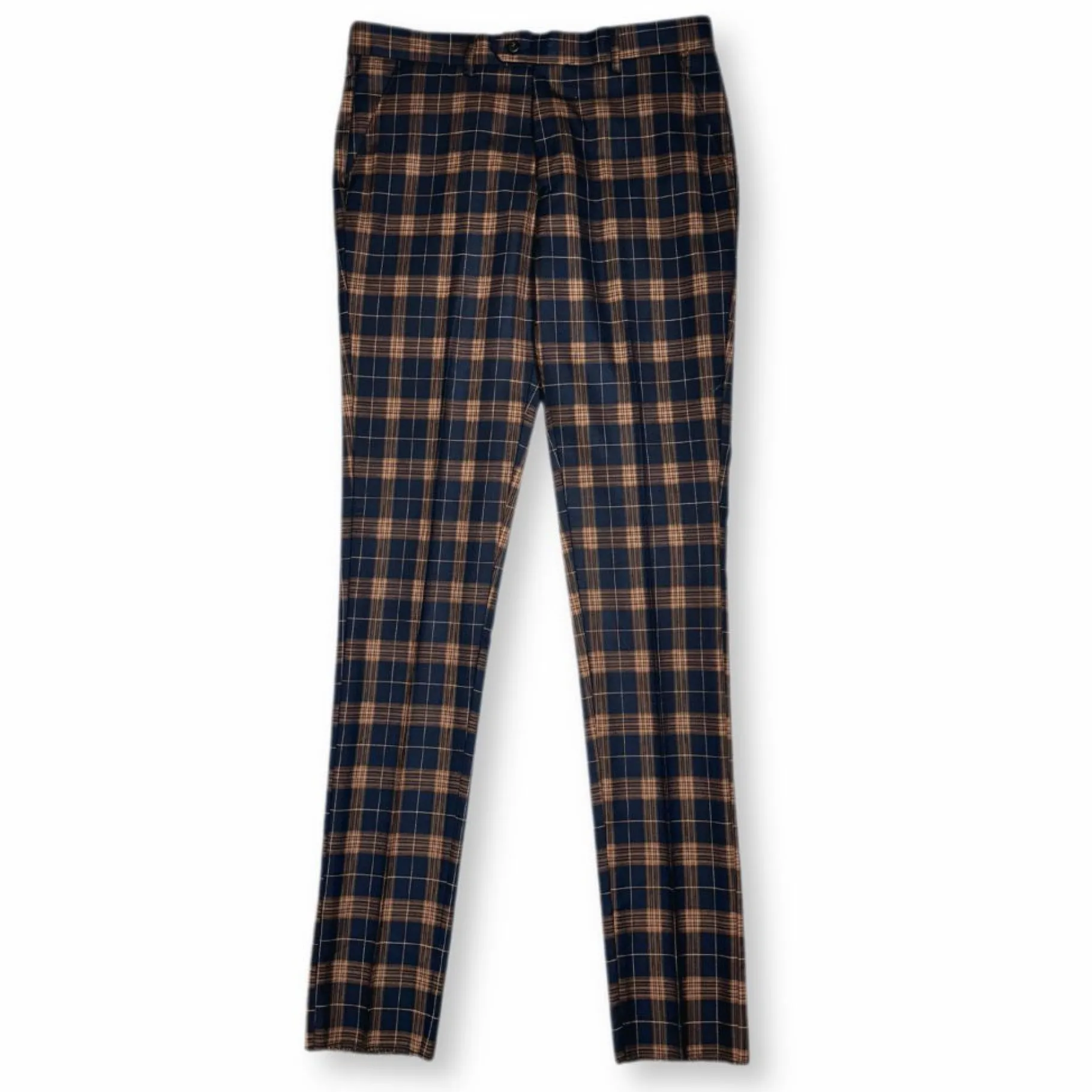 New Edition Fashion Dattoli Plaid Double Breasted Suit> Suits