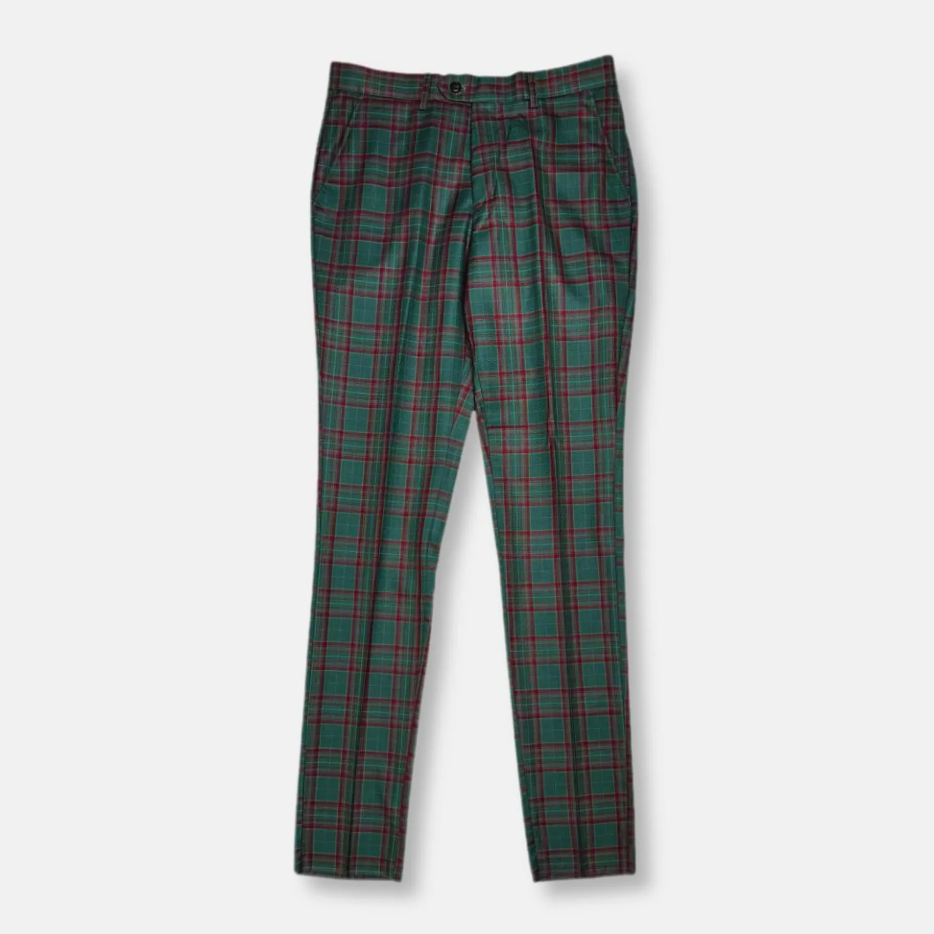 New Edition Fashion Davio Plaid Double Breasted Suit> Suits