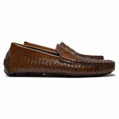 New Edition Fashion Dayton Woven Penny Loafers> Loafers & Slip Ons