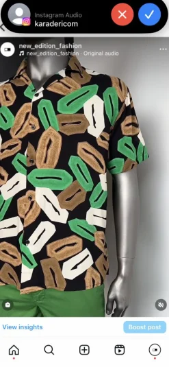 New Edition Fashion Deane Tropical Resort Revere Collar Shirt><noscript><img width=