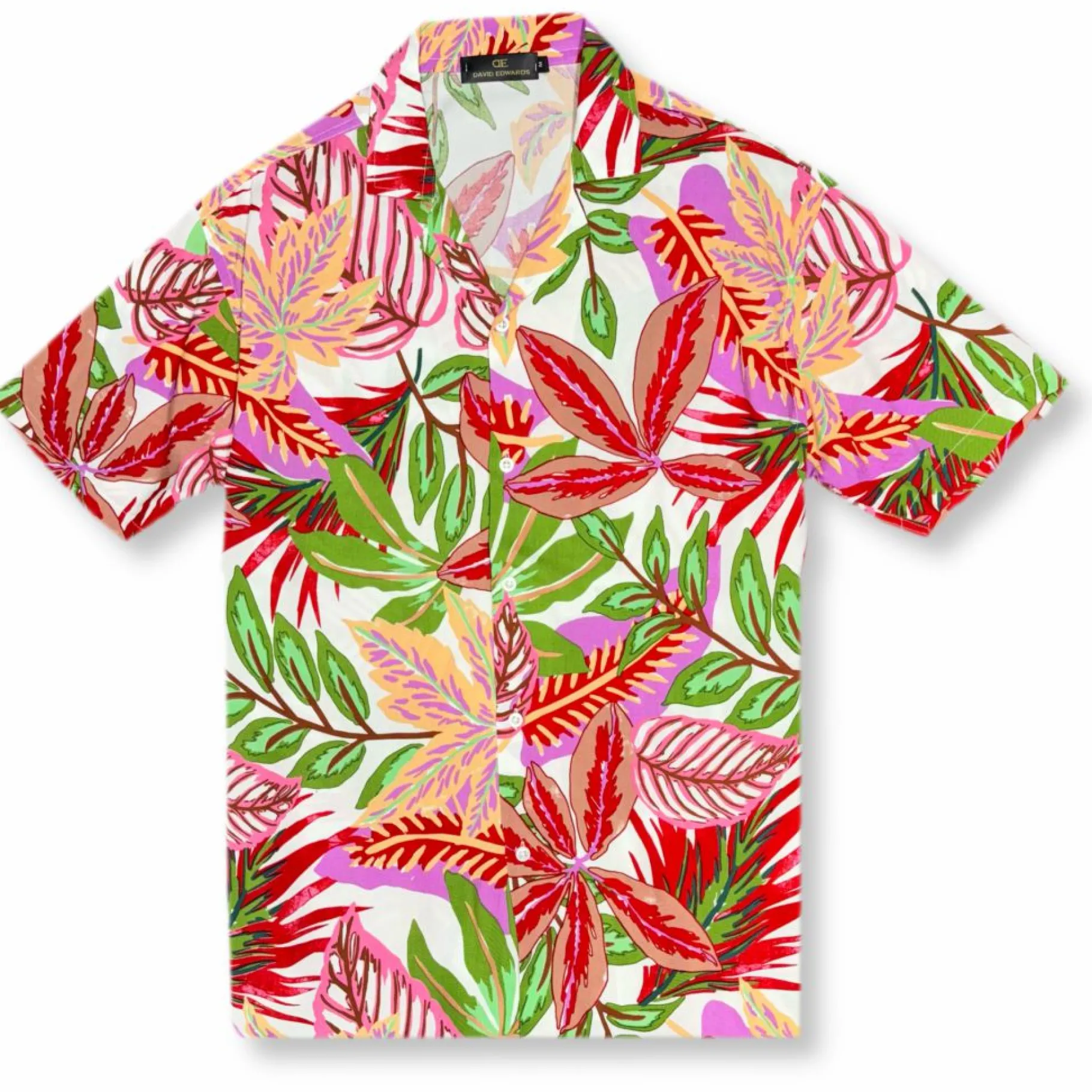 New Edition Fashion Debois Tropical Resort Revere Collar Shirt> Button Downs
