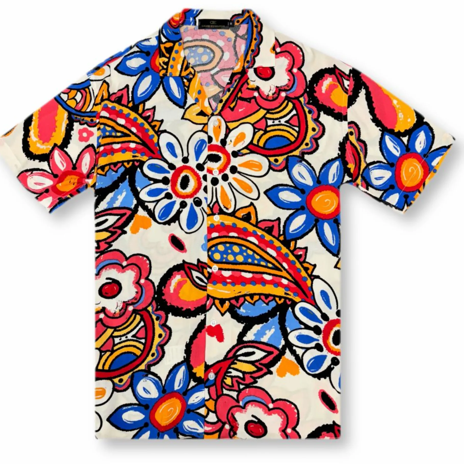 New Edition Fashion Deckard Tropical Resort Revere Collar Shirt> Button Downs