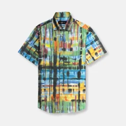 New Edition Fashion Deery Short Sleeve Button Down> Button Downs