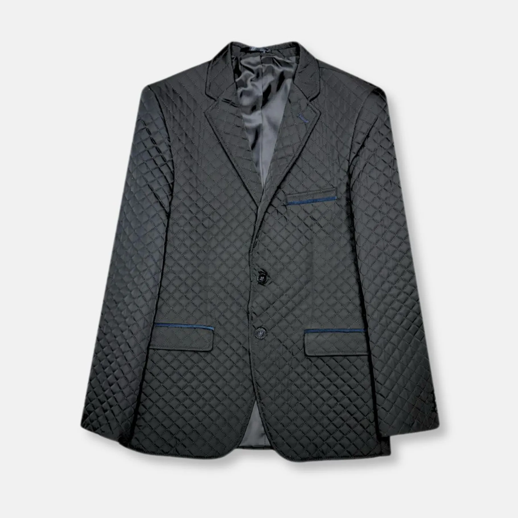New Edition Fashion Delgado Slim Fit Quilted Blazer> Blazers & Sportcoats
