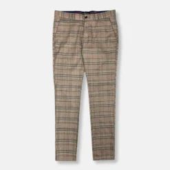 New Edition Fashion Delmar Slim Fit Plaid Pants> Dress Pants