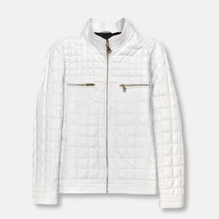 New Edition Fashion Denzel Quilted Leather Jacket> Coats & Outerwear