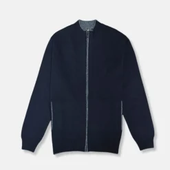 New Edition Fashion Depner Full Zip Mock Neck Sweater> Sweaters