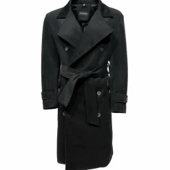 New Edition Fashion Derrik Cappotto Double Breast Overcoat><noscript><img width=