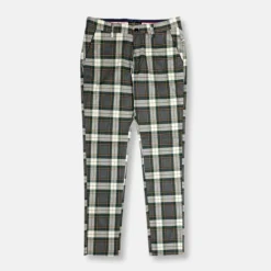 New Edition Fashion Destin Slim Fit Plaid Pants> Pants